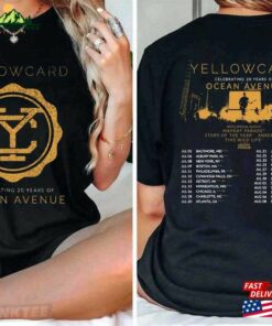 Yellow Card Rock Band 2023 Tour Fan Gift T-Shirt Classic Unisex