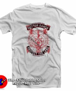 Yellowstone Wolf Protect the Land Unisex T-Shirt On Sale