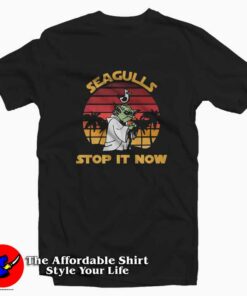 Yoda Seagull Stop It Now Shirt T-Shirt Cheap Yoda Seagull Stop It Now Shirt T-Shirt Cheap