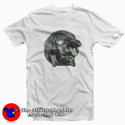 Young Thug Skull SnakeGraphic Unisex T-shirt On Sale