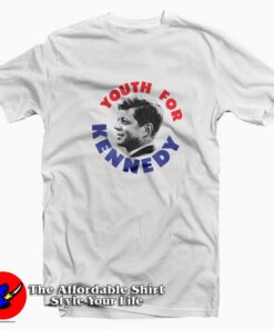 Youth For Kennedy Retro Campaign Unisex T-shirt On Sale