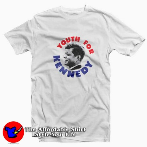 Youth For Kennedy Retro Campaign Unisex T-shirt On Sale