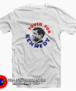 Youth For Kennedy Retro Campaign Unisex T-shirt On Sale