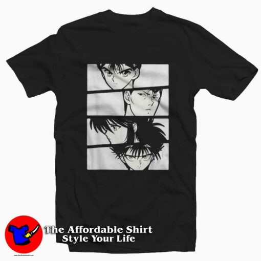 Yu Yu Hakusho Ghost Fighter Team Yusuke T-Shirt On Sale