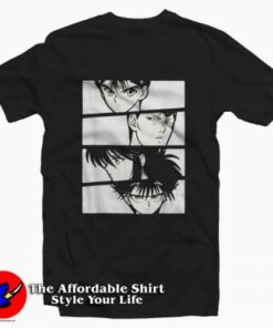 Yu Yu Hakusho Ghost Fighter Team Yusuke T-Shirt On Sale 1 Yu Yu Hakusho Ghost Fighter Team Yusuke T Shirt On Sale 2