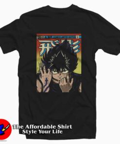 Yu Yu Hakusho Hiei Comic Graphic Unisex T Shirt On Sale 1