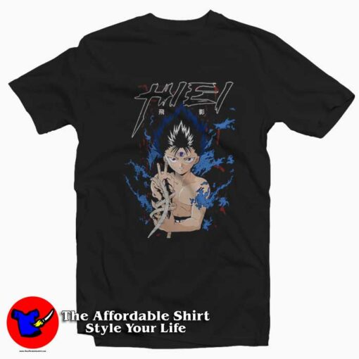 Yu Yu Hakusho Hiei Graphic Unisex T-Shirt On Sale