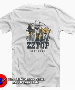ZZ Top Tres Hombres Hard Rock Tour Vintage T-shirt On Sale