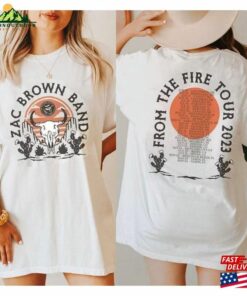 Zac Brown Band 2023 T-Shirt Vintage From The Fire Tour Sweatshirt Country Music Tee Hoodie