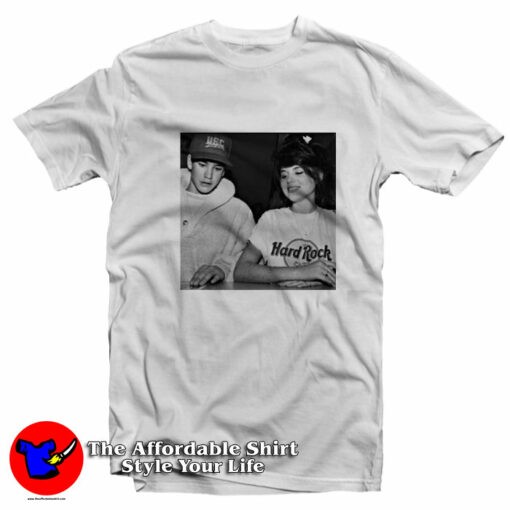 Zack Morris & Kelly Kapowski Hanging Out T-Shirt On Sale