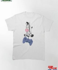 Zebra Gamer T Shirt Funny Animal Classic T-Shirt Unisex Sweatshirt