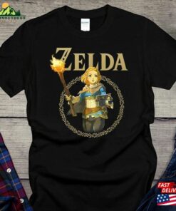 Zelda T-Shirt The Legend Of Tears Kingdom Shirt Unisex Classic Zelda T-Shirt The Legend Of Tears Kingdom Shirt Unisex Classic