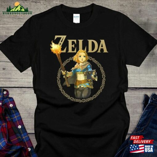 Zelda T-Shirt The Legend Of Tears Kingdom Shirt Unisex Classic