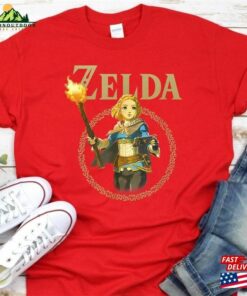 Zelda T-Shirt The Legend Of Tears Kingdom Shirt Unisex Classic 2 Zelda T Shirt The Legend Of Tears Kingdom Shirt Unisex Classic 3