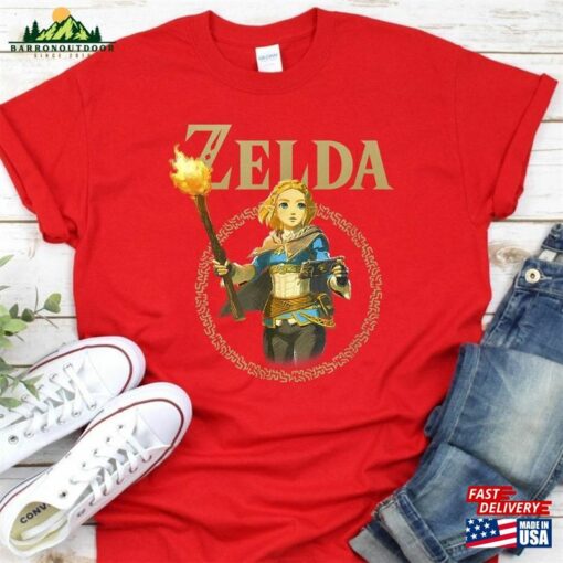 Zelda T-Shirt The Legend Of Tears Kingdom Shirt Unisex Classic