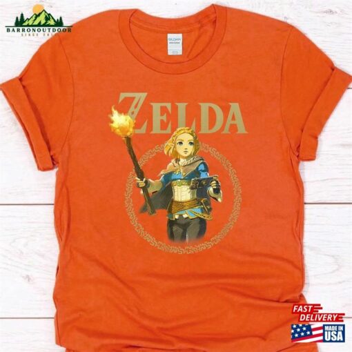 Zelda T-Shirt The Legend Of Tears Kingdom Shirt Unisex Classic