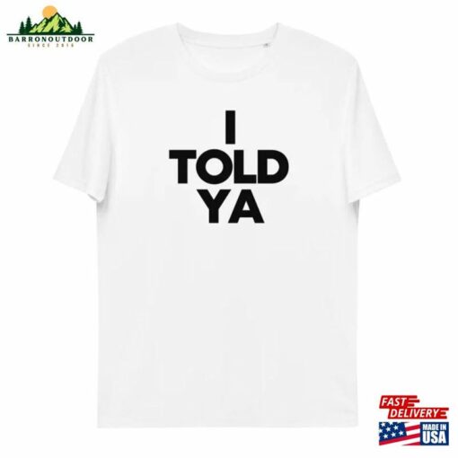 Zendaya I Told Ya Shirt Meme Challengers 2023 Sweatshirt Classic