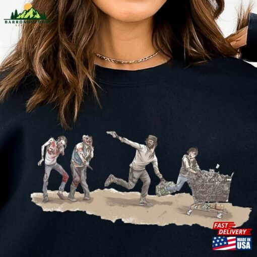 Zombie Apocalypse Sweatshirt Hoodies Gifts T-Shirt