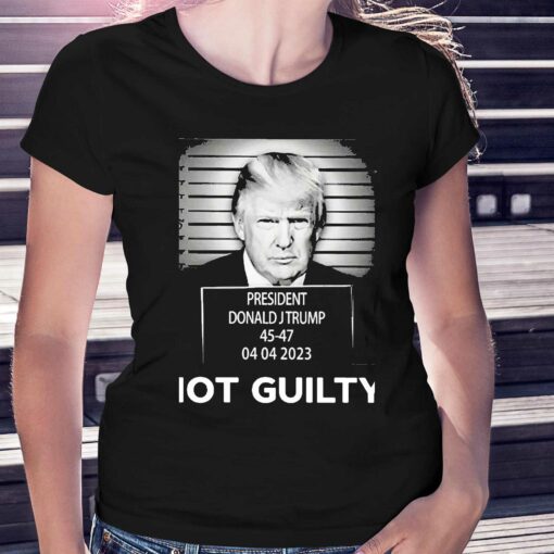 04-04-2023 Trump 45-47 Is Not Guilty Shirt