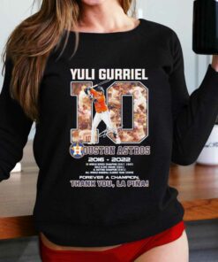 10 Yuli Gurriel Houston Astros 2016 2022 Forever A Champion Thank You Shirt 10 Yuli Gurriel Houston Astros 2016 2022 Forever A Champion Thank You Shirt