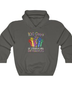 100 Days Of Embracing Differences IEP 100th Day Of School Hoodie