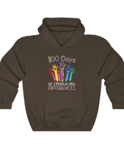 100 Days Of Embracing Differences IEP 100th Day Of School Hoodie 2 100 Days Of Embracing Differences IEP 100th Day Of School Hoodie 3