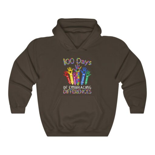 100 Days Of Embracing Differences IEP 100th Day Of School Hoodie