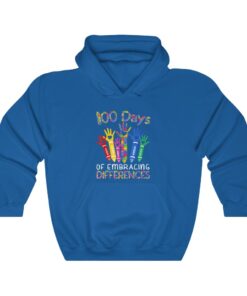 100 Days Of Embracing Differences IEP 100th Day Of School Hoodie 3 100 Days Of Embracing Differences IEP 100th Day Of School Hoodie 4