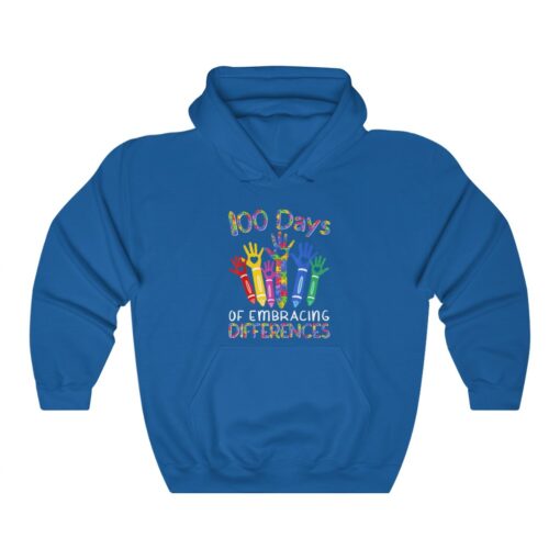 100 Days Of Embracing Differences IEP 100th Day Of School Hoodie