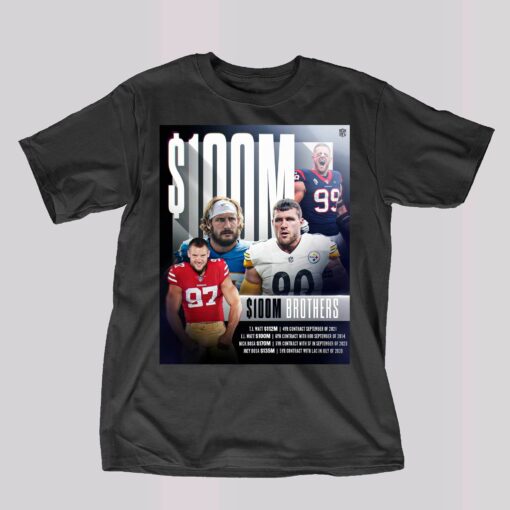 100m Brothers Nfl T-shirt