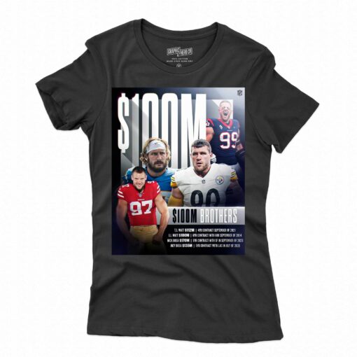 100m Brothers Nfl T-shirt