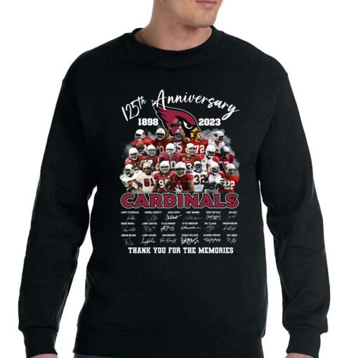 125th Anniversary 1898 – 2023 Cardinals Thank You For The Memories T-shirt