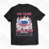 140 Years Of Philadelphia Phillies Baseball Team 1883-2023 Signatures Shirt