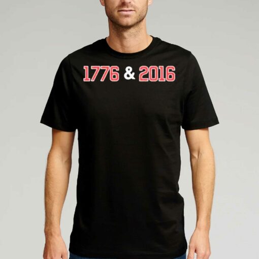 1776 And 2016 4th Of July T-shirt