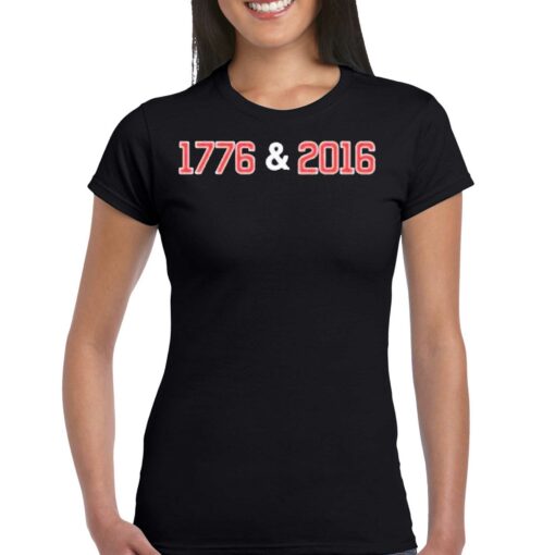 1776 And 2016 4th Of July T-shirt