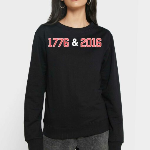 1776 And 2016 4th Of July T-shirt