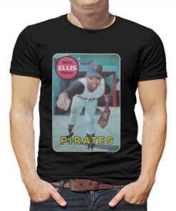 1969 Topps Rookie Dock Ellis Pirates Shirt 1