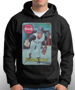 1969 Topps Rookie Dock Ellis Pirates Shirt 2 1969 Topps Rookie Dock Ellis Pirates Shirt 3
