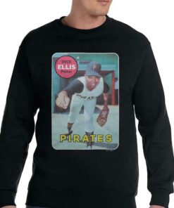 1969 Topps Rookie Dock Ellis Pirates Shirt 3 1969 Topps Rookie Dock Ellis Pirates Shirt 4