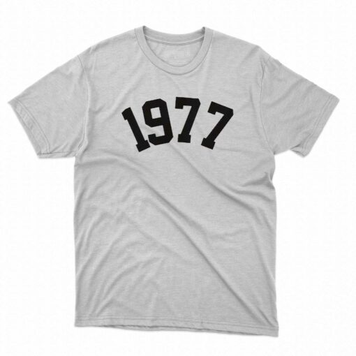 1977 Birthday Year Number Sweatshirt T-shirt