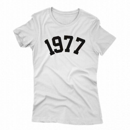 1977 Birthday Year Number Sweatshirt T-shirt