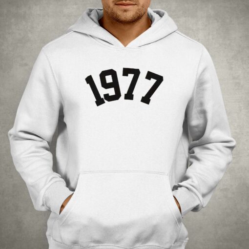 1977 Birthday Year Number Sweatshirt T-shirt