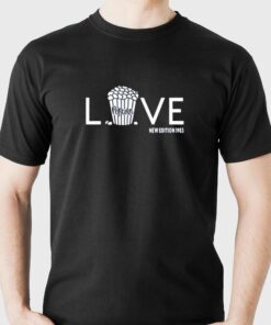 1983 T shirt Popcorn Love 1