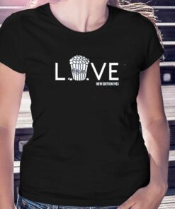 1983 T shirt Popcorn Love 2