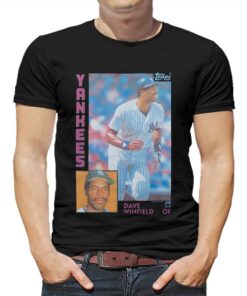 1984 Topps Baseball Dave Winfield Yankees Shirt 1