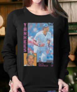 1984 Topps Baseball Dave Winfield Yankees Shirt 4