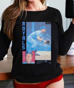 1984 Topps Baseball George Brett Royals Shirt