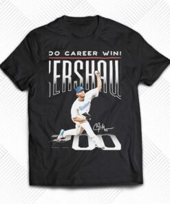 200 Career Wins Clayton Kershaw Los Angeles Dodgers Signature Shirt