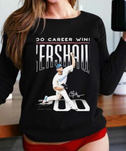 200 Career Wins Clayton Kershaw Los Angeles Dodgers Signature Shirt