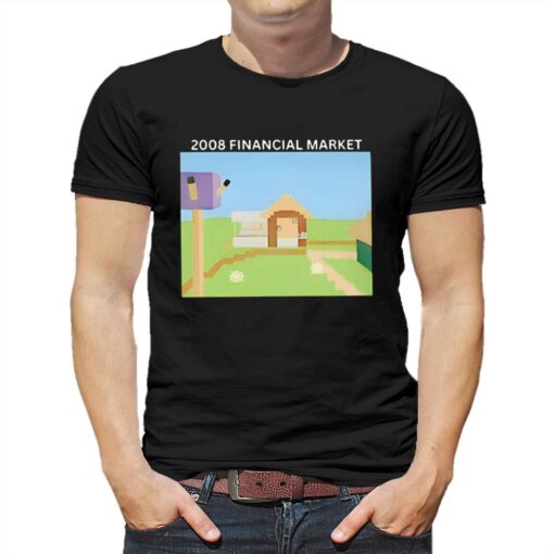 2008 Financial Market Minecraft Shirt